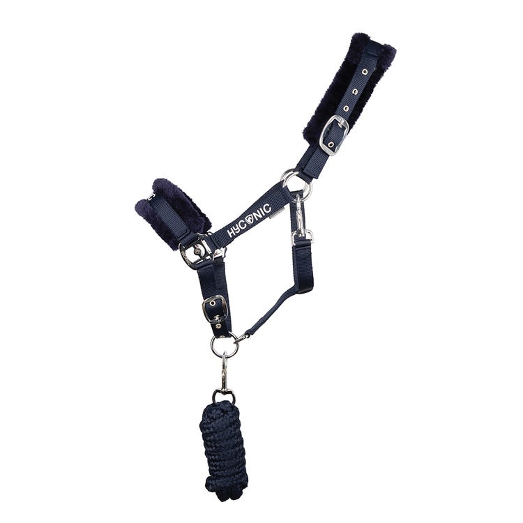 HyCONIC Faux Fur Head Collar &amp; Lead Rope image 2